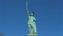 Arminiův pomník v Teutoburském lese. | na serveru Lidovky.cz | aktuální zprávy