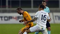 Utkání 11. kola první fotbalové ligy: Dukla Praha - 1. FC Slovácko. Hostující... | na serveru Lidovky.cz | aktuální zprávy