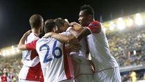 Villarreal vs. Slavia Praha: fotbalisté hostí slaví. | na serveru Lidovky.cz | aktuální zprávy