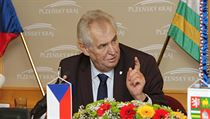 Miloš Zeman při návštěvě Plzeňského kraje. | na serveru Lidovky.cz | aktuální zprávy