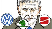 Vzákemná konkurence koncernových značek dělá vrásky na čele Matthiasi... Vzákemná konkurence koncernových značek dělá vrásky na čele Matthiasi...