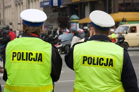 Polská policie - ilustraní foto.