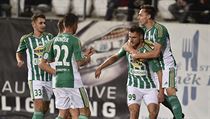 FC Vysočina Jihlava - Bohemians Praha 1905. Hráči Bohemians se radují z prvního... | na serveru Lidovky.cz | aktuální zprávy