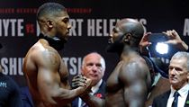 Anthony Joshua a Carlos Takam na vážení. | na serveru Lidovky.cz | aktuální zprávy