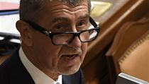 Předseda hnutí ANO Andrej Babiš hovoří na schůzi Poslanecké sněmovny. | na serveru Lidovky.cz | aktuální zprávy