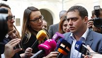S novináři hovořili Petr Dolínek. | na serveru Lidovky.cz | aktuální zprávy