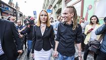 Manželé Bartošovi krátce před sečtením volebních výsledků. | na serveru Lidovky.cz | aktuální zprávy