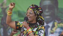 Grace Mugabeov podporovala svho manela a sama se snaila dostat k moci.