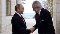Setkání Miloše Zemana s Vladimirem Putinem v Soči. | na serveru Lidovky.cz | aktuální zprávy