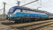 Lokomotiva Siemens Vectron v barvách Českých drah. | na serveru Lidovky.cz | aktuální zprávy