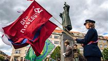 Socha maršála Koněva v pražských Dejvicích. | na serveru Lidovky.cz | aktuální zprávy