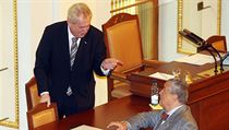 Miloš Zeman s Karlem Schwarzenbergem. | na serveru Lidovky.cz | aktuální zprávy