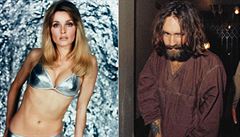 Sharon Tateová a Charles Manson.