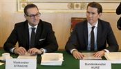 Rakouskem se šíří změna politického myšlení Rakouský kancléř Kurz (ÖVP) a vícekancléř Strache (FPÖ). | na serveru Lidovky.cz | aktuální zprávy
