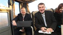 Richard Brabec (životní prostředí) a Andrej Babiš. | na serveru Lidovky.cz | aktuální zprávy