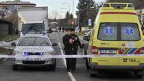 Po střelbě uzavřená Slavíčkova ulice v Jihlavě. | na serveru Lidovky.cz | aktuální zprávy