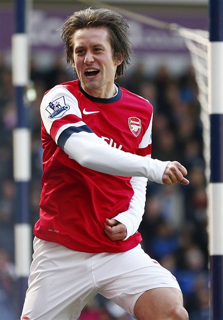 V Arsenalu psobil Rosický od roku 2006 do roku 2016.