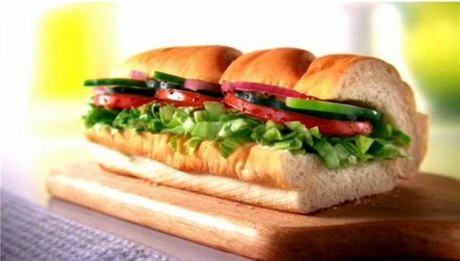 Subway sendvi Veggie Delite