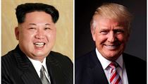 Od přeměřování jaderných tlačítek k jednacímu stolu. Proč chce Kim mluvit s Trumpem? Severokorejský vůdce Kim Čong-un a americký prezident Donald Trump. | na serveru Lidovky.cz | aktuální zprávy