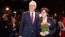 Jiří Drahoš spolu s manželkou. | na serveru Lidovky.cz | aktuální zprávy