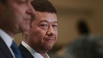 Tomio Okamura, předseda SPD s místopředsedou strany Radimem Fialou. Jejich... | na serveru Lidovky.cz | aktuální zprávy