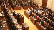 Sněmovna naslouchá vystoupení prezidenta Miloše Zemana. | na serveru Lidovky.cz | aktuální zprávy