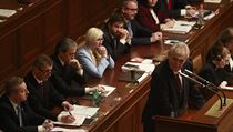 Prezident Miloš Zeman v Poslanecké sněmovně | na serveru Lidovky.cz | aktuální zprávy