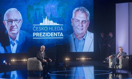 Prezidentský duel na TV Prima.