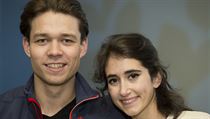Čeští krasobruslaři Michal Češka a Cortney Mansourová. | na serveru Lidovky.cz | aktuální zprávy