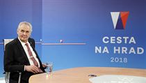 Miloš Zeman vystoupil v debatě TV Nova Cesta na Hrad. | na serveru Lidovky.cz | aktuální zprávy