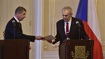 Prezident Miloš Zeman přijal na Pražském hradě demisi premiéra Andreje Babiše... | na serveru Lidovky.cz | aktuální zprávy
