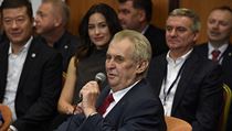 Miloš Zeman během tiskové konference po svém znovuzvolení. | na serveru Lidovky.cz | aktuální zprávy