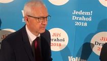 Jiří Drahoš během rozhovoru pro server Lidovky.cz. | na serveru Lidovky.cz | aktuální zprávy