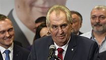Miloš Zeman na tiskové konferenci po sečtení volebních lístků. | na serveru Lidovky.cz | aktuální zprávy