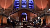 Miloš Zeman (vpravo) a Jiří Drahoš v debatě, kterou moderovala Světlana... | na serveru Lidovky.cz | aktuální zprávy