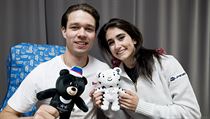 Čeští krasobruslaři Michal Češka a Cortney Mansourová. | na serveru Lidovky.cz | aktuální zprávy