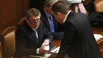 Andrej Babiš a Tomio Okamura. | na serveru Lidovky.cz | aktuální zprávy