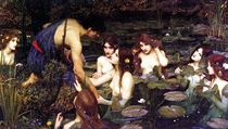 John William Waterhouse - Hylas a nymfy. John William Waterhouse - Hylas a nymfy.