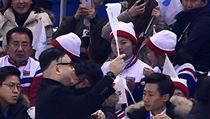 Imitátor Kim Čong-una na hokeji. | na serveru Lidovky.cz | aktuální zprávy