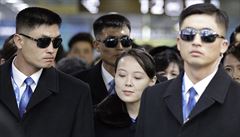 Ticetiletá Kim Jo-ong, mladí sestra severokorejského diktátora Kim ong-una...