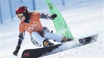 Ester Ledecká při tréninku na snowboardu. | na serveru Lidovky.cz | aktuální zprávy