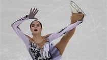 Alina Zagitovová při své vydařené první jízdě. | na serveru Lidovky.cz | aktuální zprávy
