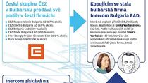 Transakce ČEZ v Bulharsku (grafika LN). | na serveru Lidovky.cz | aktuální zprávy