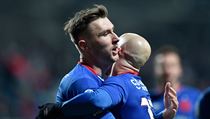 Zmrhal a Stoch slaví gól Slavie | na serveru Lidovky.cz | aktuální zprávy