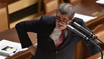 Premiér Andrej Babiš 9. března při svém druhém vystoupení na schůzi Poslanecké... | na serveru Lidovky.cz | aktuální zprávy