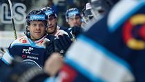 Tyler Redenbach z Liberce oslavuje branku | na serveru Lidovky.cz | aktuální zprávy