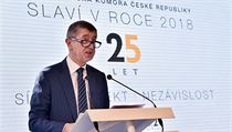 Premiér v demisi Andrej Babiš vystoupil na oslavách 25 let Hospodářské komory... | na serveru Lidovky.cz | aktuální zprávy