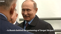 Prezident Putin se s úsměvem odmítl vyjádřit k obvinění z otravy Skripala. | na serveru Lidovky.cz | aktuální zprávy