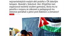 Dezinformační web Aeronet šířil hoax. Terčem se pak stala chomutovská základní... | na serveru Lidovky.cz | aktuální zprávy