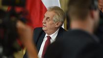 Prezident Miloš Zeman vystoupil 5. dubna 2018 při návštěvě Slovenska na... | na serveru Lidovky.cz | aktuální zprávy